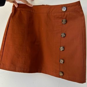 Chloe & Katie brown skirt